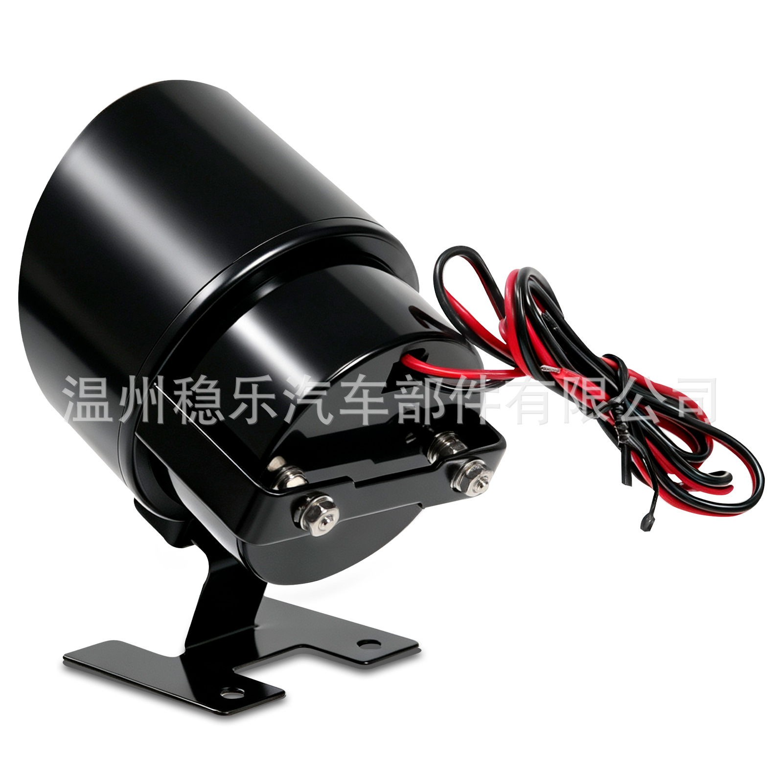 Universal Automotive/Marine Colorful Voltmeter, 52mm Round LCD, 12V/24V Digital Display, Single Meter