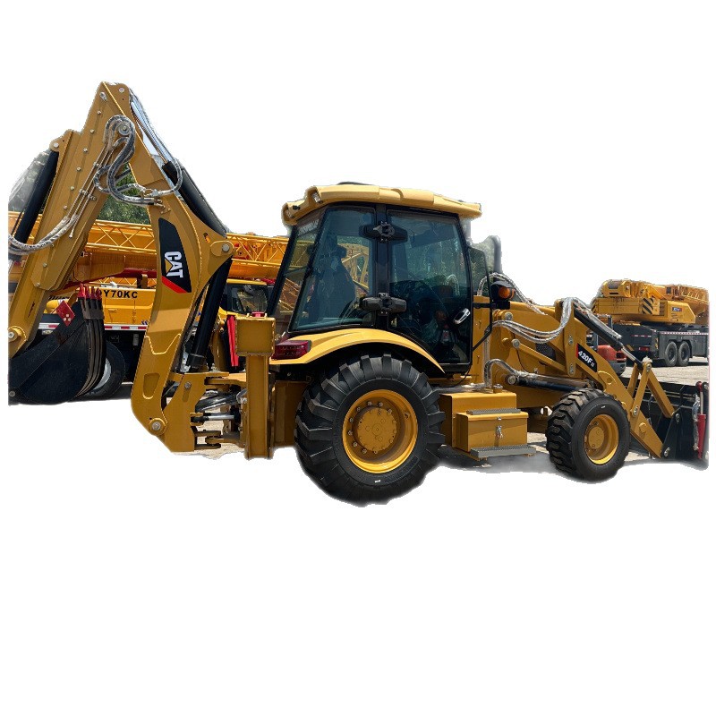 Cooperación de comercio exterior CATERPILLAR Excavadora de segunda mano Suministro de 420F2 CATCAT420F Dos cabezas ocupadas