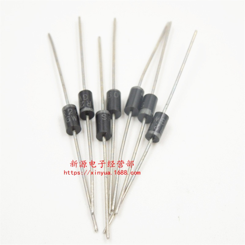 SR260 肖特基二极管 SR260 2A60V DO-15 二极管 260