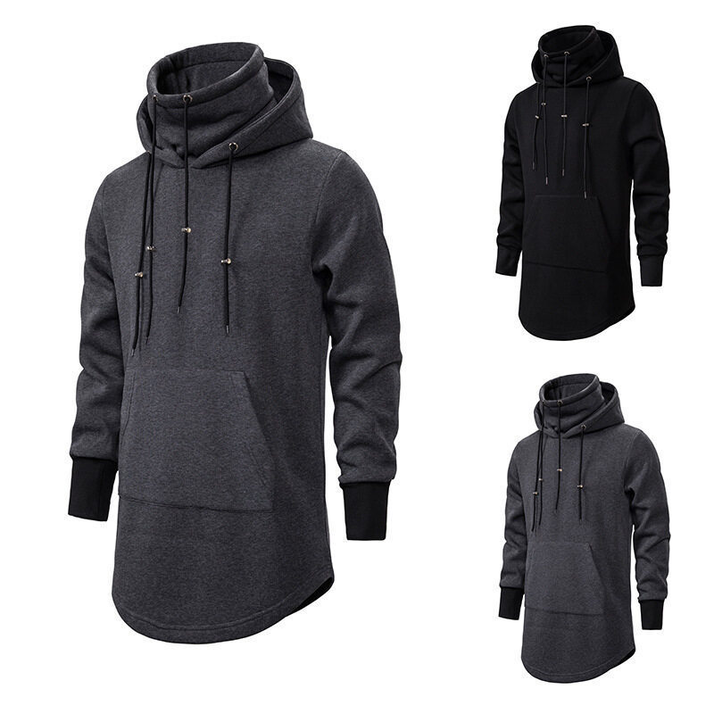 Cross-Border Foreign Trade 2025 Trendy Men's Assassin's Creed Sweatshirt Dark Mid-Length Hooded Loose Jacket Aliexpress