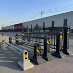 市政道路护栏公路机非三代隔离栏杆人行道中央隔离栏城市道路围栏