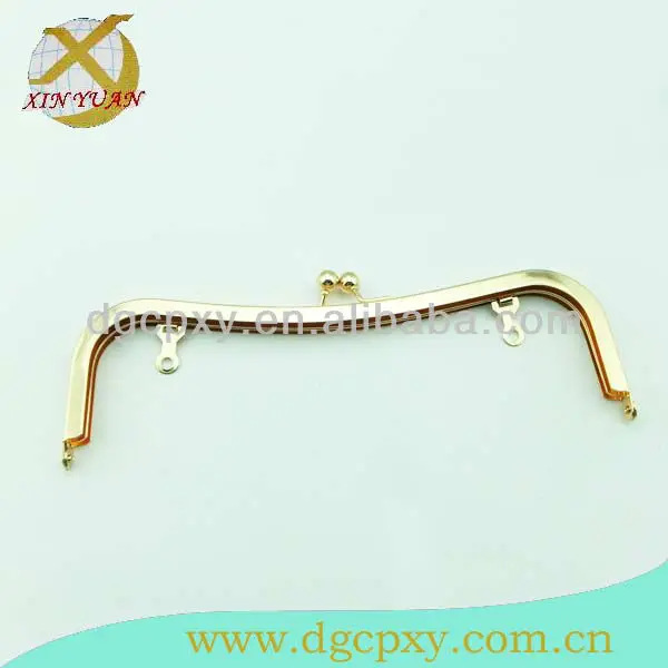 厂家供应手袋五金架,钱包五金夹,皮包五金框 美容框夹