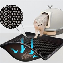Z 84594 Double Layer Cat Litter Mat ˫���©èɰ��羳��