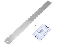 Guitar Neck Scale Batch Spacing String Height Gauge Metal Fret Wire String Gauge Set Guitar Measurement Tool Kit