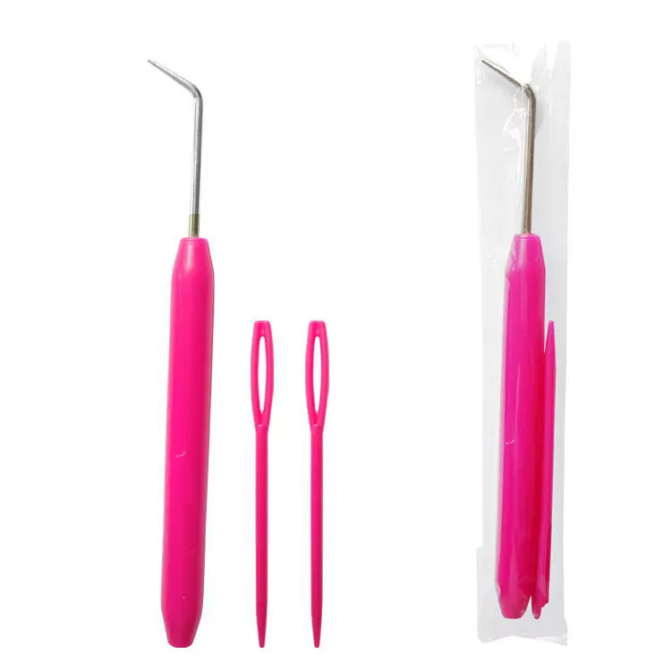 Новый пластиковый крючком DIY ручная вязка крючком выбрать локоть вязание крючком инструмент