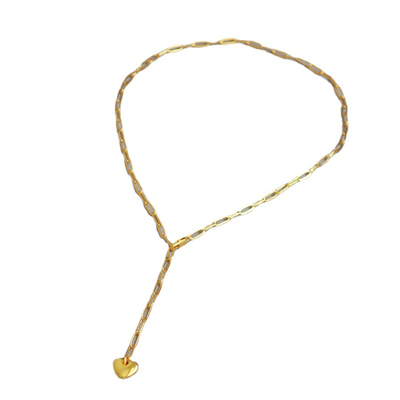 Rectangular universal pendant, necklace, European style, simple and elegant design