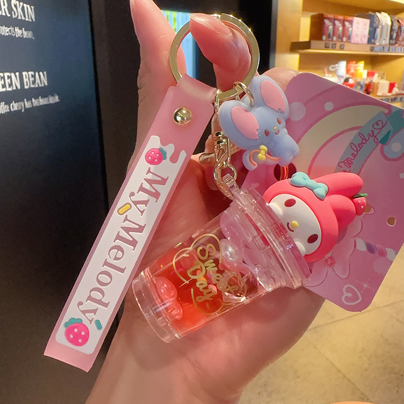 2026年新作正規品サンリオクロミぬいぐるみキーホルダー女性向け可愛いハローキティぬいぐるみカメラ小物