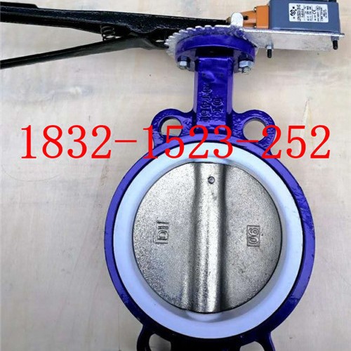 DD71F-16开闭发讯器行程开关接近开关球墨铸铁对夹蝶阀DN50-DN200