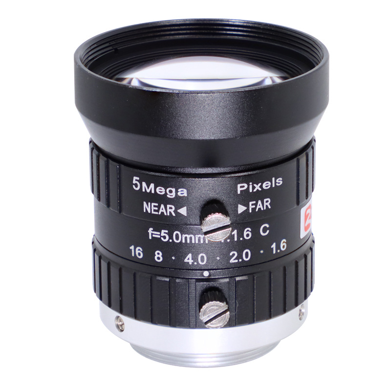 ZLKC�����ƴ�5mm��ҵ��ͷVM0516MPC�ֶ���Ȧ 1/1.7"C�ڵͻ��侵ͷ