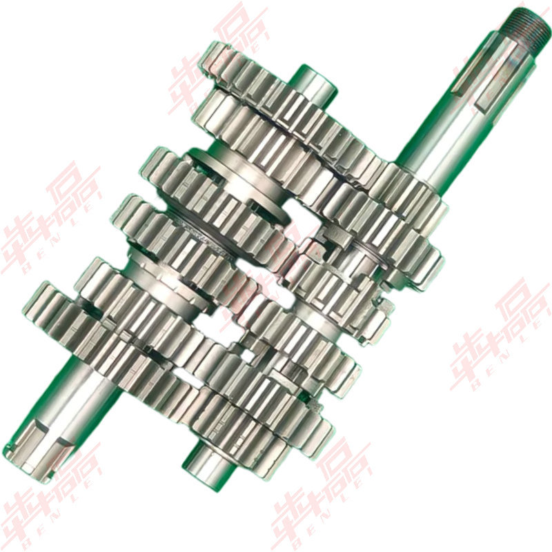 Zongshen Secolon Pr250 Pa2 Sr250-12 Six-Speed Built-In Balance Shaft Engine Main and Secondary Shaft Assembly