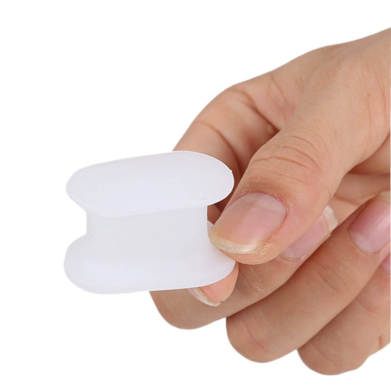 Сепаратор для пальцев ног в форме буквы I, корректор вальгусной деформации большого пальца, разделитель для соприкасающихся пальцев, подушечка для стопы, дышащий и комфортный для ног