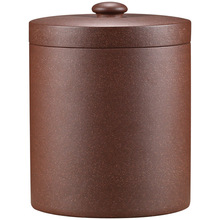 宜興紫砂茶葉罐8-14餅普洱茶餅存茶儲茶罐家用陶瓷茶缸中式復古罐