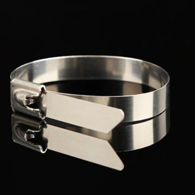 工厂直销耐用自锁式不锈钢扎带金属电缆束线扎带厂家供应多用途