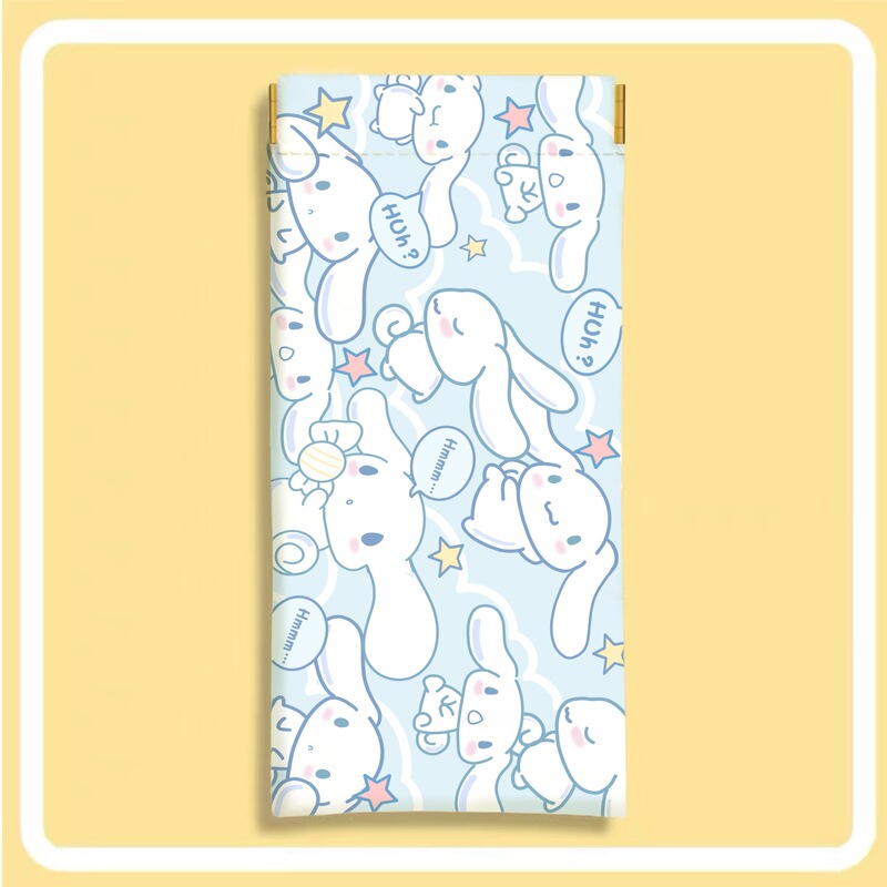 Cartoon Portable Glasses Bag, High-Looking and Cute Sunglasses Shrapnel, Automatic Closing Storage Bag, Glasses Bag, Glasses Case