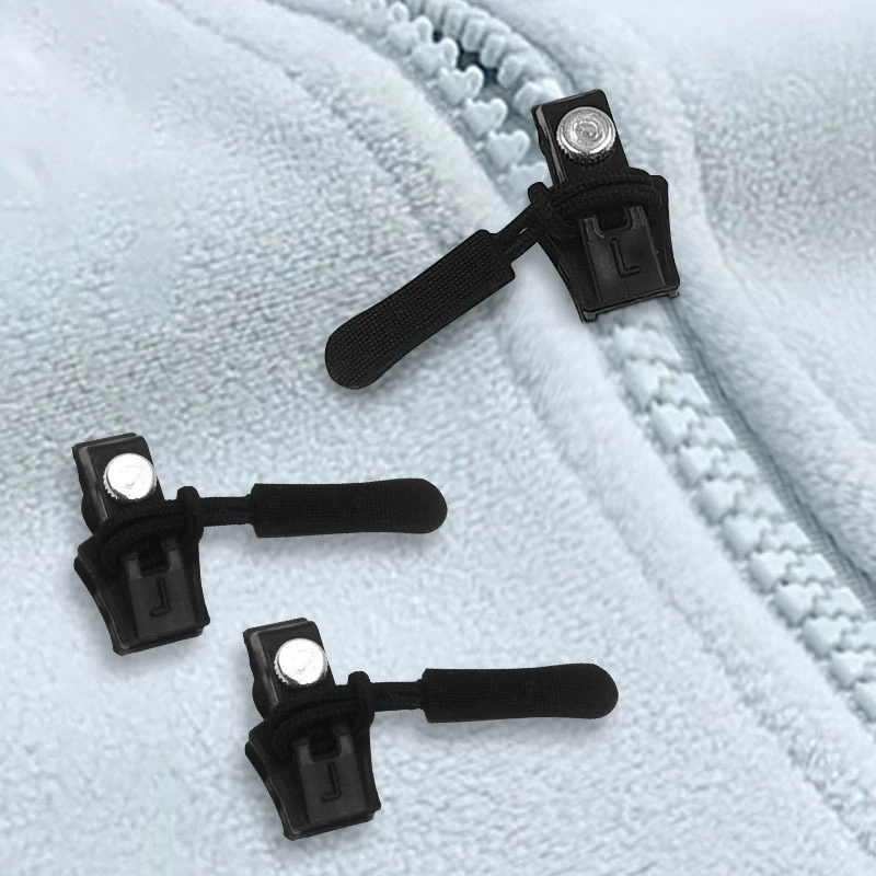 Заводская оптовая продажа универсальных сменных головок для металлических молний для одежды и сумок, быстросъемные, без установки.