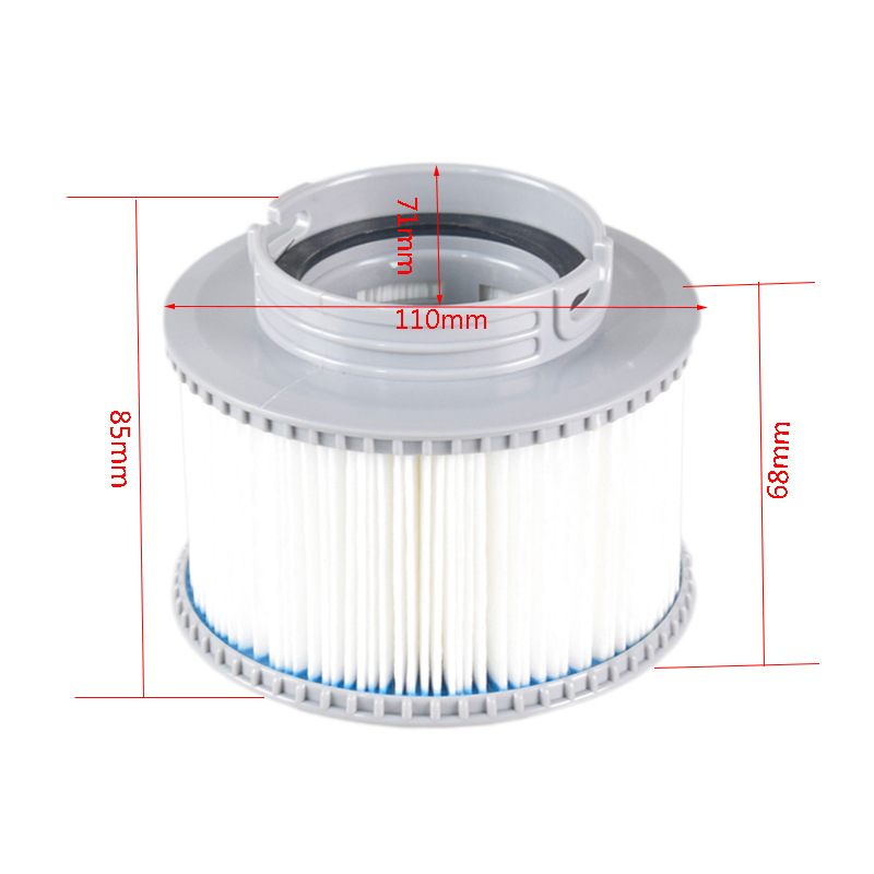 亚马逊热卖适用于MSPA FD2089 冬季热水泳池过滤滤芯HEPA滤网