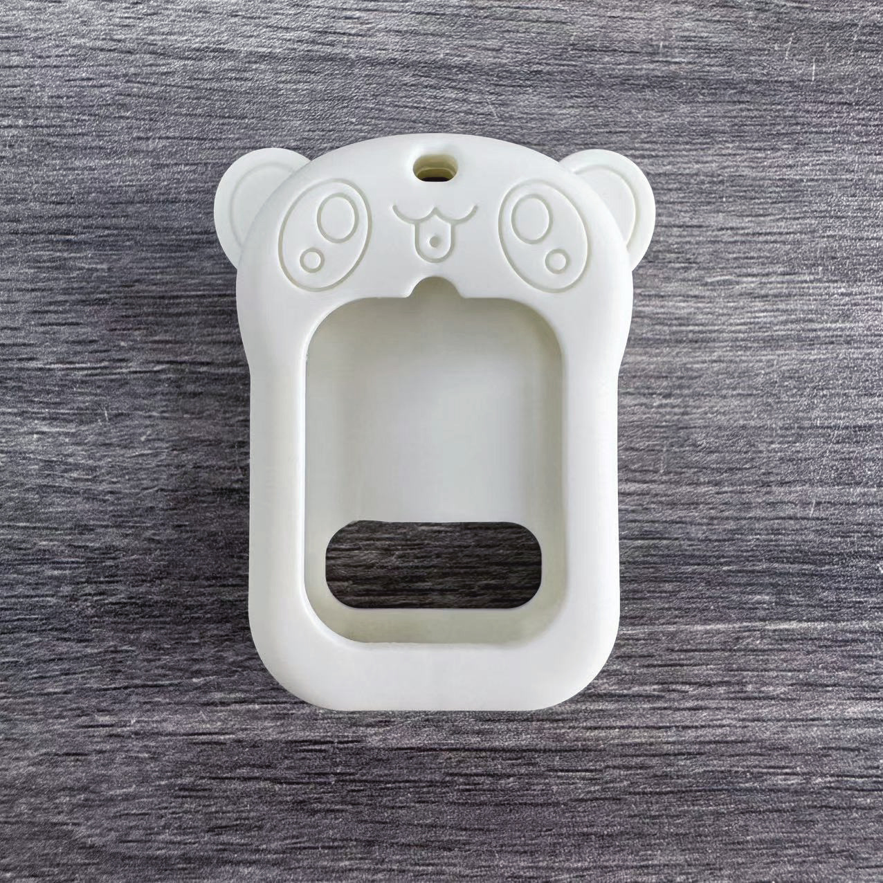 4C 베어 화이트-유니버설 + 랜야드