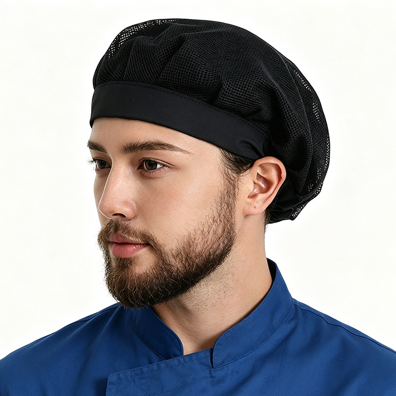 Breathable mesh work cap for women, kitchen, restaurant, food factory dustproof cap, workshop factory hygiene cap, unisex wholesale