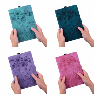 Cat flower embossed flat set for Amazon kindleScribe10.2 flat set 10.9/9.7 inch