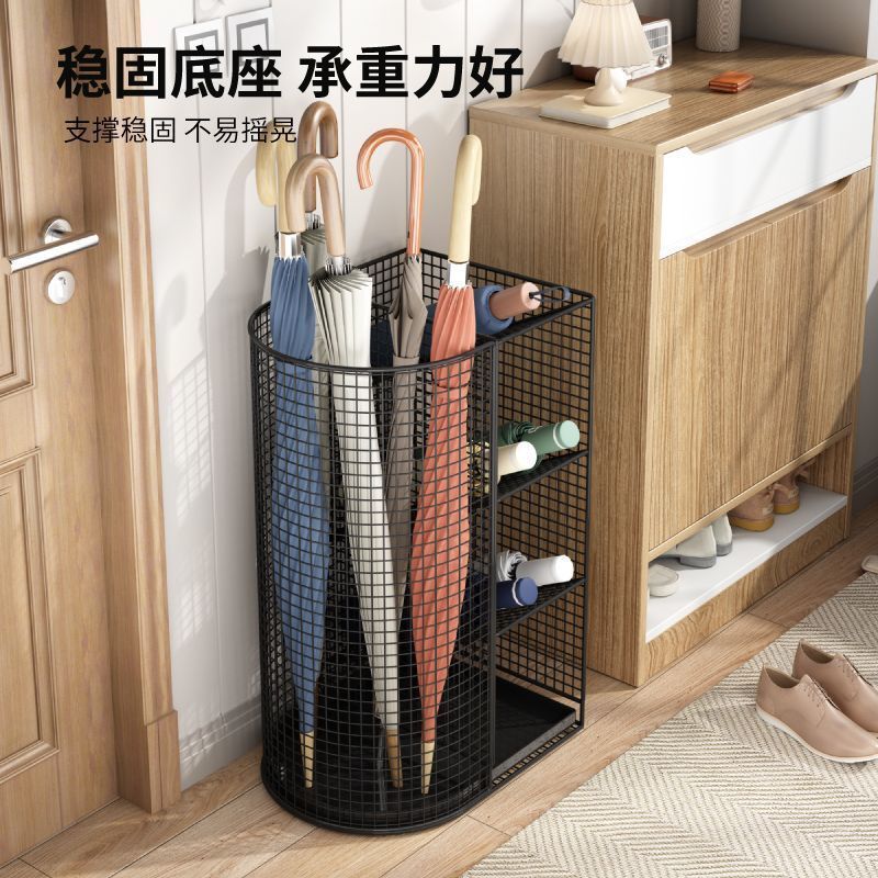 雨伞架收纳伞桶商用酒店大堂置物大容量家用班级门口入户放伞神器|undefined
