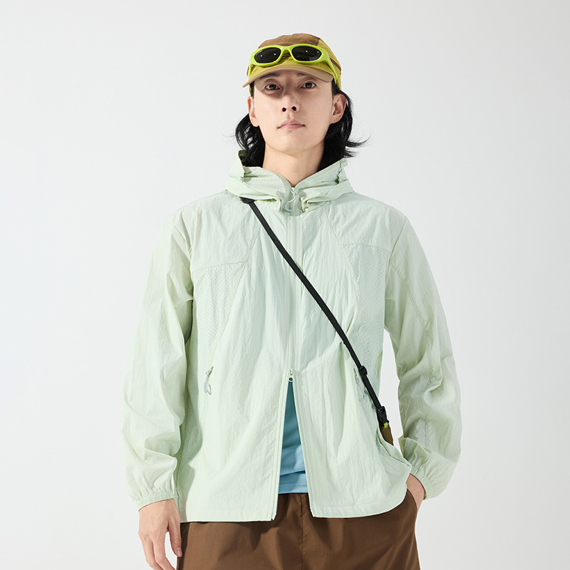 2026 New Outdoor Custom-Made Sun Protection Clothing for Men, Lightweight and Breathable Ice Silk Sun Protection Jacket for Women, Upf50+ Uv Protection