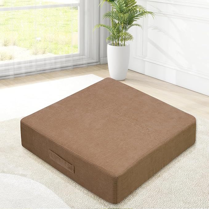 Amazon para adultos y niños Piso futón Meditación Yoga Picnic Al aire libre Cojín cuadrado gigante Explosión al por mayor