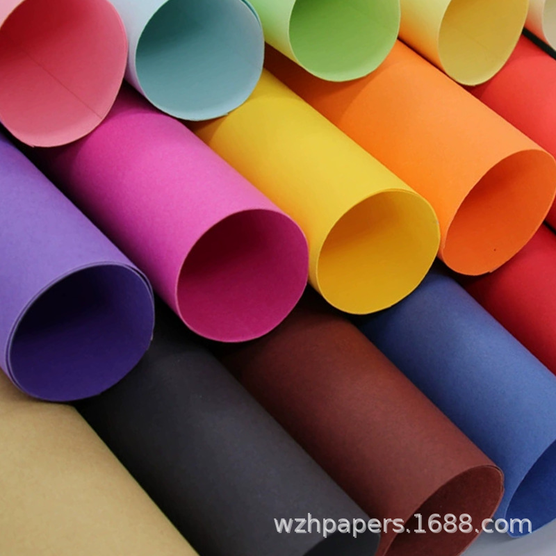 120g papel en color 160g A4 copiar 80g papel de impresión en color origami hecho a mano papel de copia en color fábrica directa