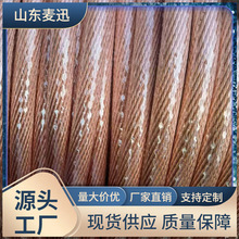 铜绞线 接地裸铜绞线 TJ铜绞线架空接地硬铜绞线TJRX镀锡软铜绞线