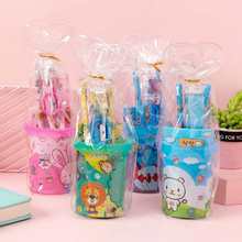 儿童卡通学习文具套装收纳笔筒铅笔六一儿童节学生开学小礼包