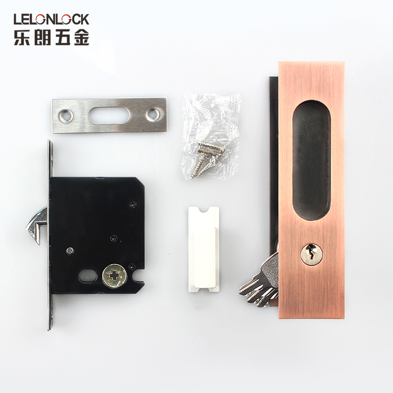 Panel cuadrado personalizado 304 puerta deslizante de acero inoxidable puerta oculta opcional multicolor puerta deslizante puerta deslizante bloqueo de gancho