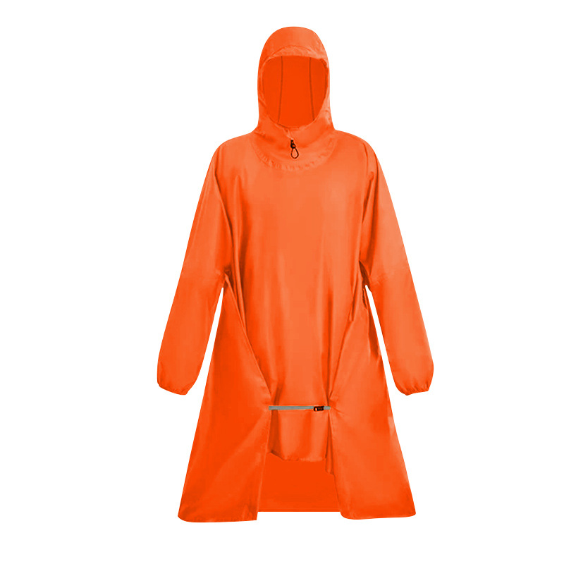 Poncho de Senderismo Tres en Uno 15D de Nailon Impermeable para Montañismo image 6