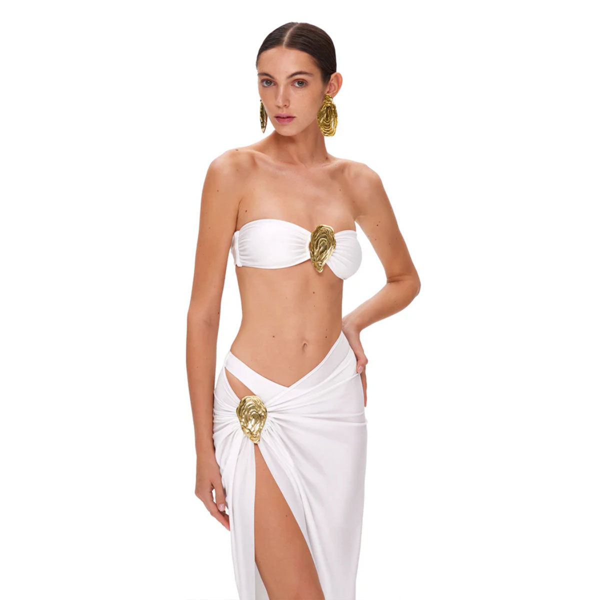 114g Weight Sexy Feel Of Sensation Low Waist Panties Waist Briefs Panties Style Bralette Bra Category Polyester Fabric Type Swimming Pool, Beach Occasion Comfort Function Solid Color Pattern Triangle Cup Bra Cup Women's Gender Women's Solid Color Bikinis Swimwear 2
