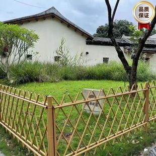 Fence Imitation Bamboo Guardrail Stainless Steel Rural Courtyard Garden Fence Fence Vegetable Garden Bamboo Fence Railing Home