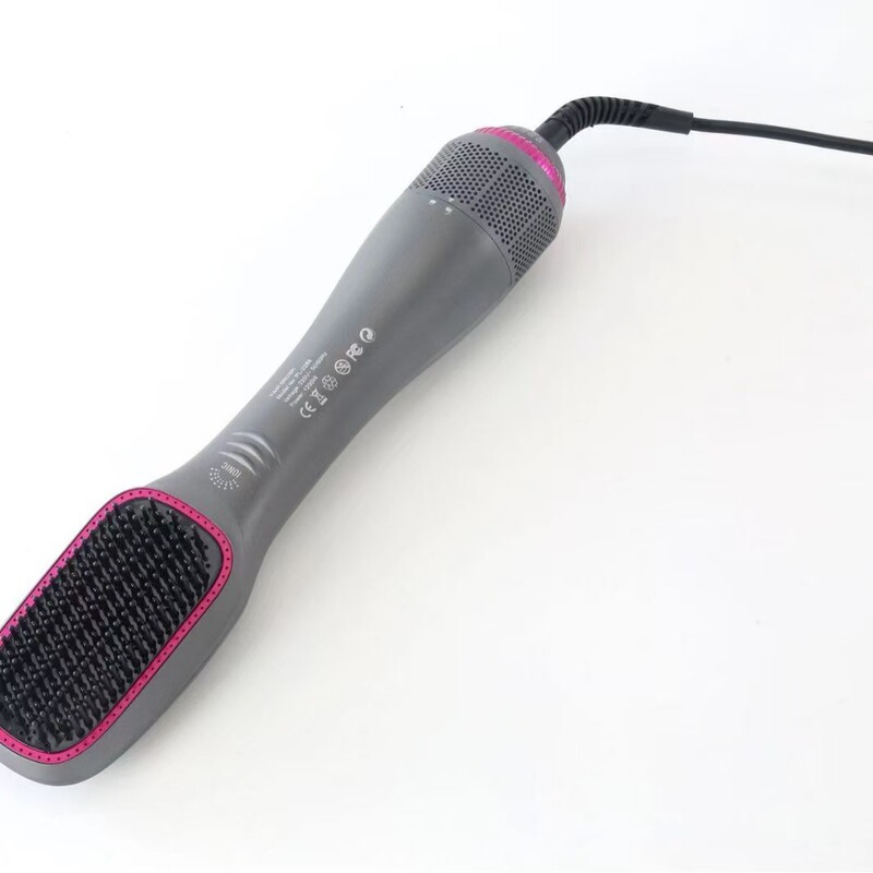人気のクロスボーダー多機能熱風コームヘアドライヤー理髪スタイリングアーティファクト怠惰なヘアドライヤーコームパーマと巻き毛|undefined