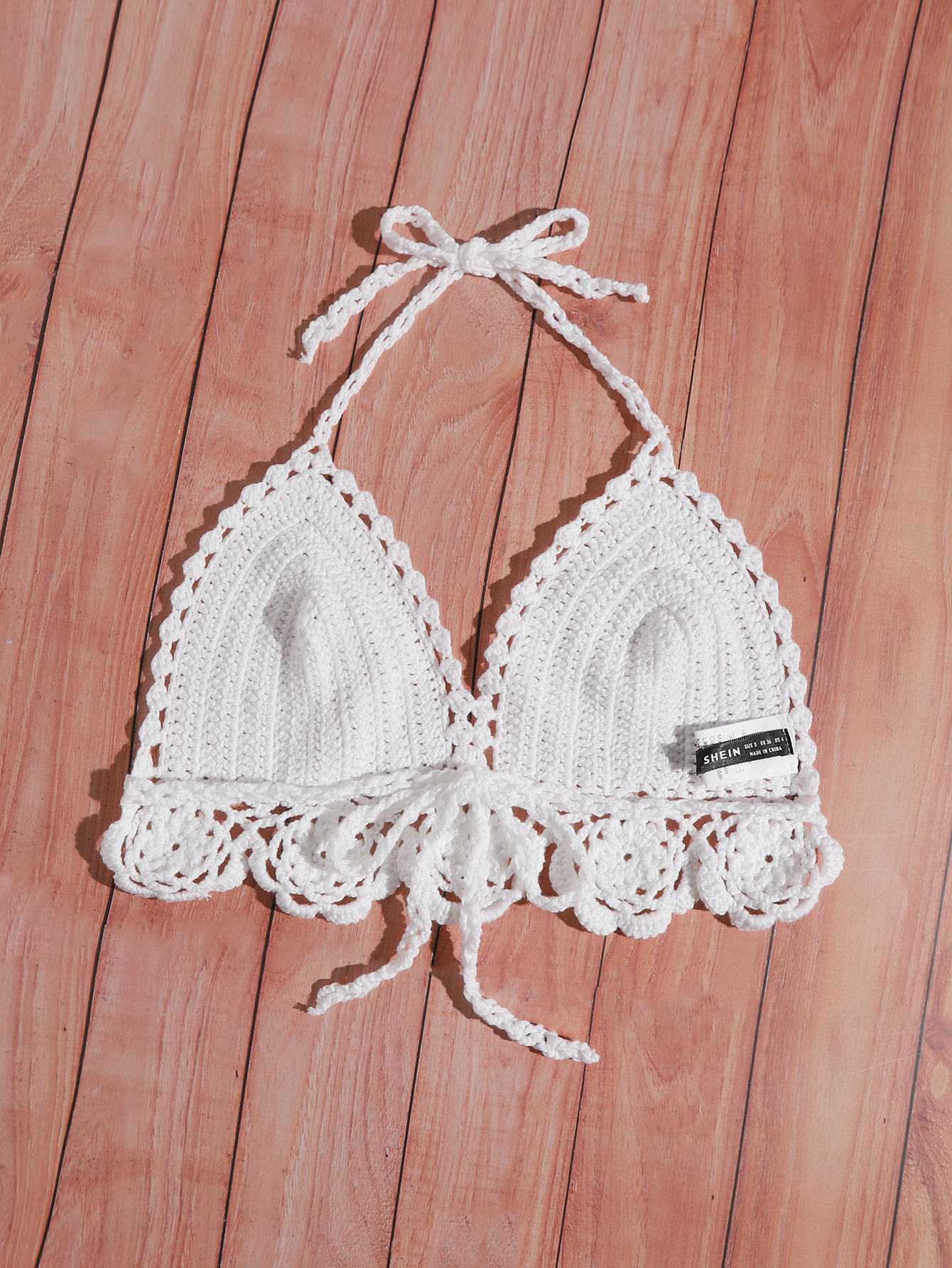 厂价直销度假风比基尼修身纯色手勾绑带泳衣上衣小背心 批发1057