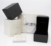 表盒 原装AR阿玛ni白色手表包装盒满天星系列包装盒 AR手表收纳盒