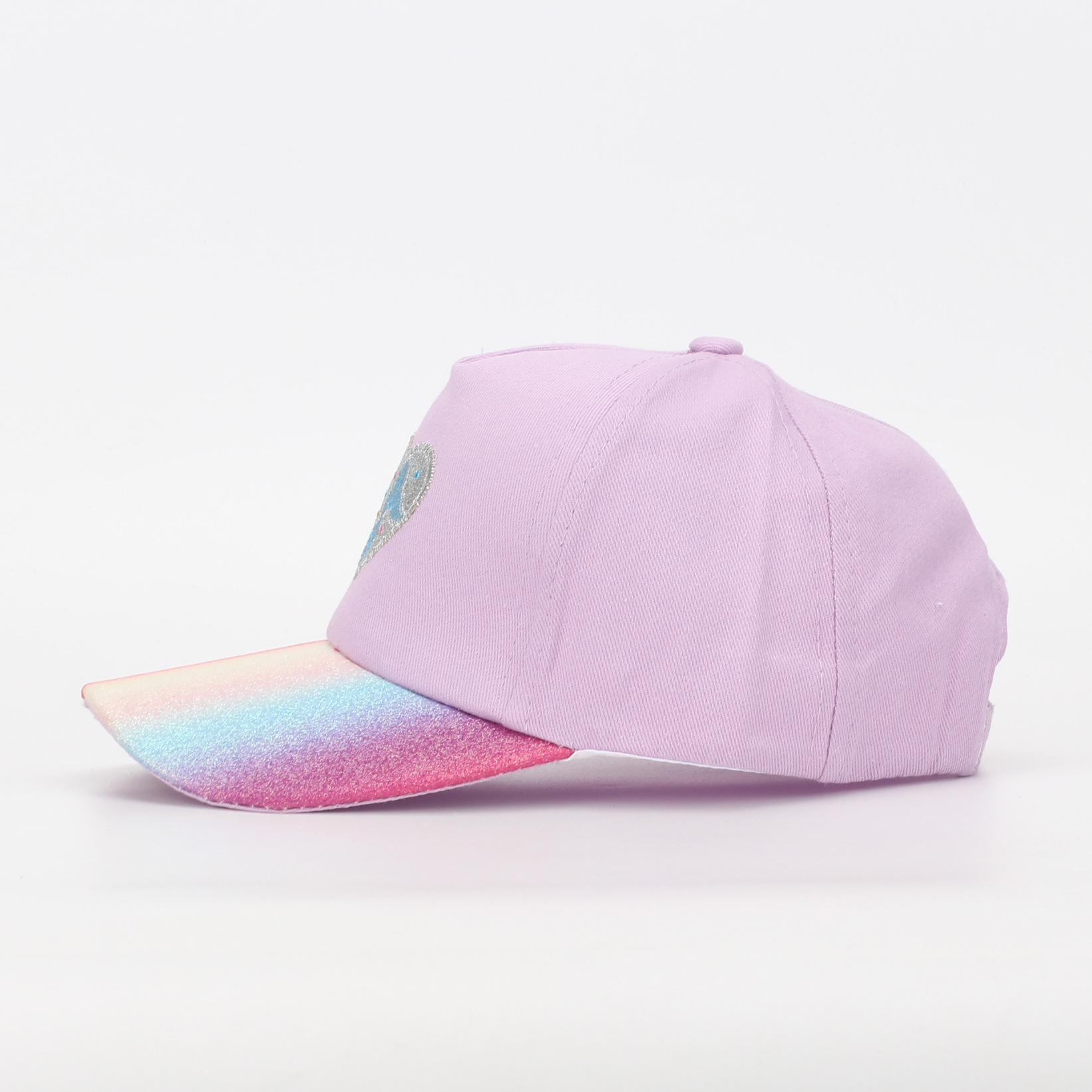 332g Weight Hat Classification Polyester Fabric Type Baseball Cap Hats Type 1 Piece Quantity Daily, Street Occasion Heart Shape Pattern All Seasons Season Children Unisex Gender Embroidery Design Simple Style, Classic Style Style Children Unisex Simple Style Classic Style Heart Shape Embroidery Baseball Cap 12