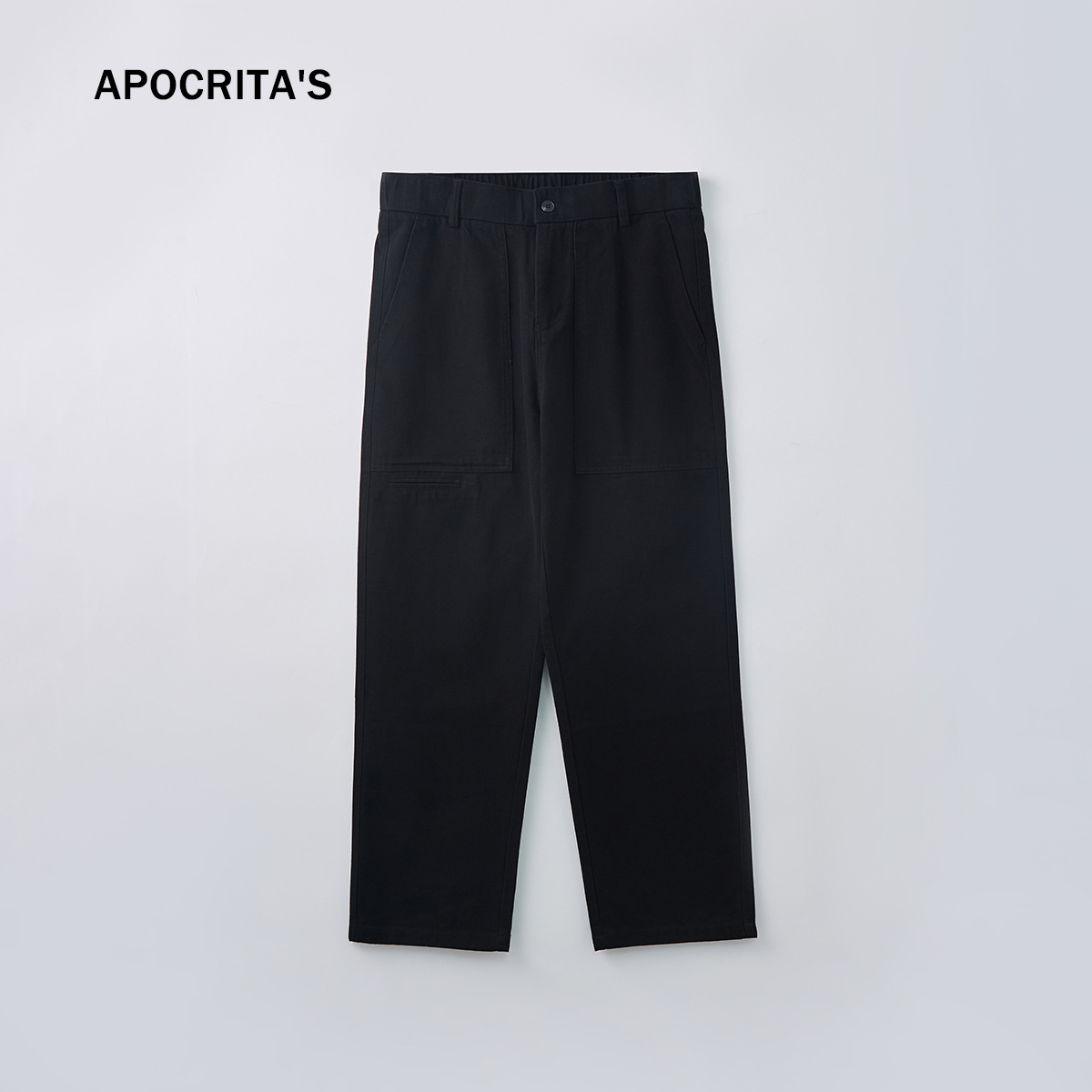 Sin devoluciones ni cambios【Liquidación por tiempo limitado a un precio súper bajo】Pantalones casuales holgados y rectos para hombre APO, para otoño e invierno