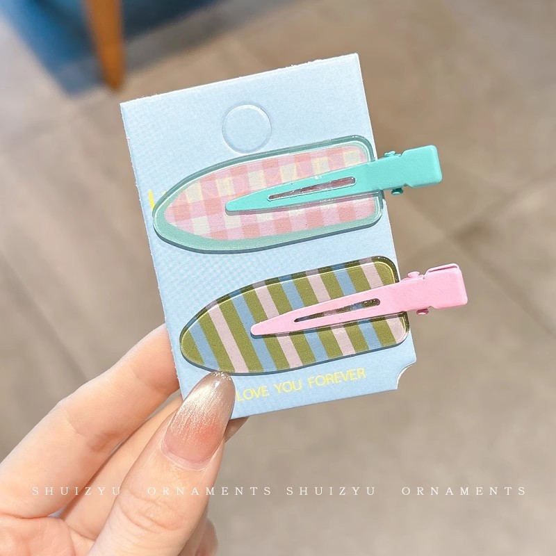 Estrellas de dopamina de verano al mar coreano atmósfera de nicho diseño universal lindos tocadillos de cabello