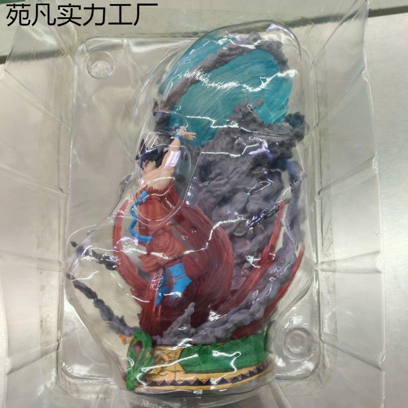 Caixa de color de la marea nacional hecha a mano por el cazador de la bala de la energía de la marea, Goku brillante como la marea