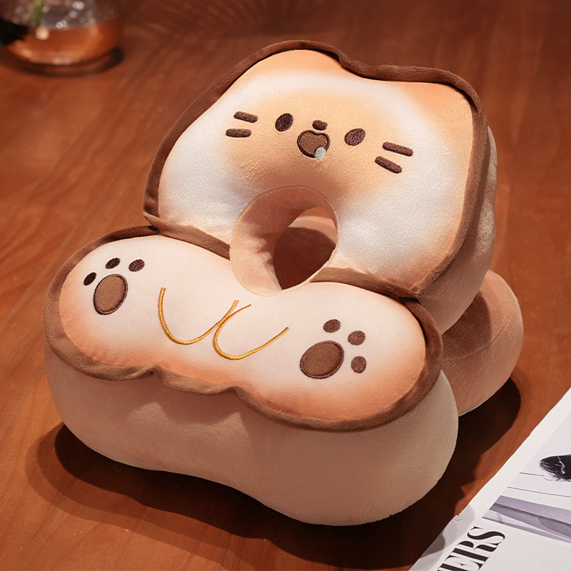 비스킷 고양이 낮잠베개 28*30*25cm