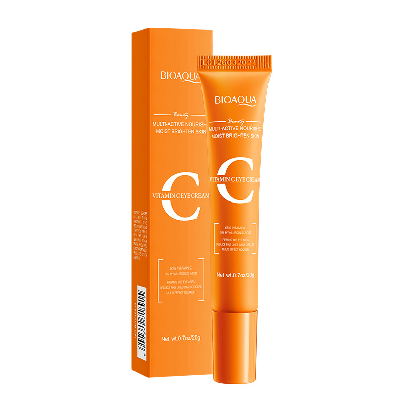 Crema para ojos All-English SADOER con vitamina C, crema embellecedora para la piel, hidratante, nutritiva e iluminadora, crema para ojos para comercio exterior transfronterizo