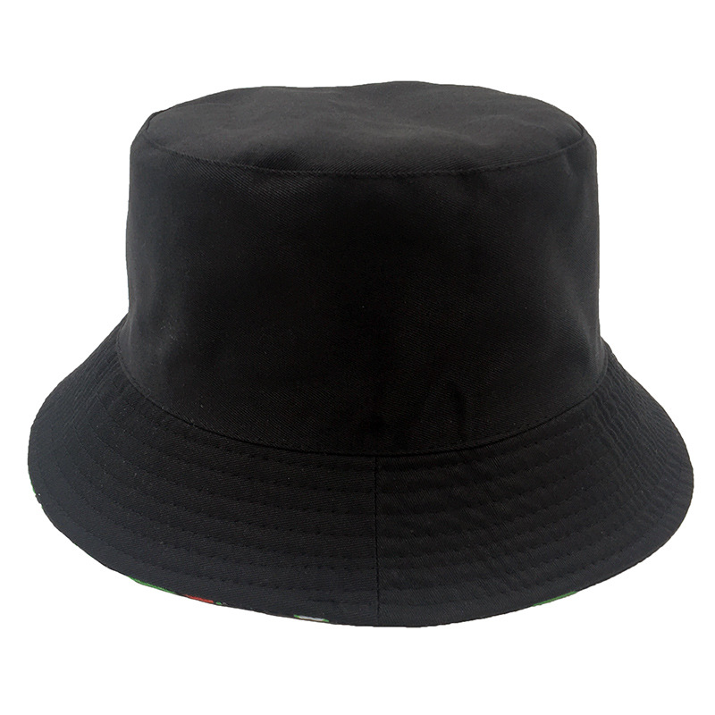 Unisex Einfacher Stil Frosch Doppelseitig Flache Traufen Bucket Hat display picture 6