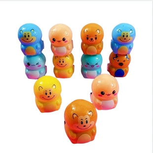 Мини-машинки с заводом фигурки животных