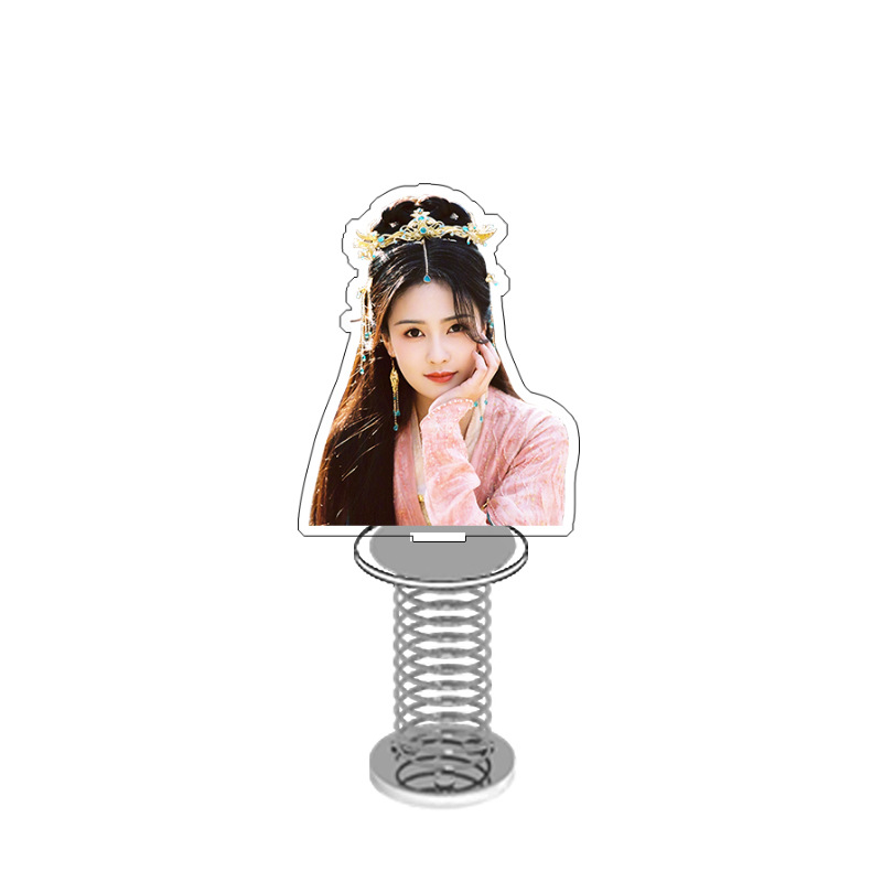 Bailu Spring Shaking Music Bai Mengyan Acrílico Adornos de escritorio de marca vertical Zhou Sheng Ru Dream Long Moon Jhin Ming Aid image 16