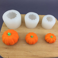 3d立体ハロウィーンカボチャシリコン金型チョコレート反転ムースケーキ滴糊石膏アロマキャンドル