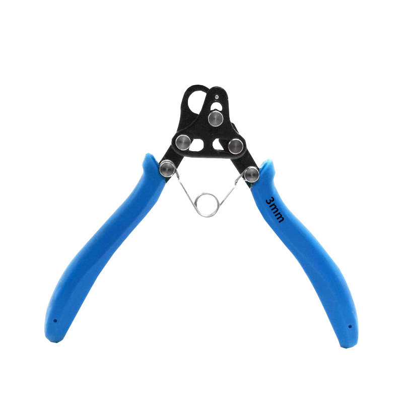 Alicates de aguja enrollables de 9 agujas, bobinado de boca redonda, alambre de oro del anillo C, alambre de plata 925, alambre de cobre, joyería, alicates de bricolaje hechos a mano con cuentas