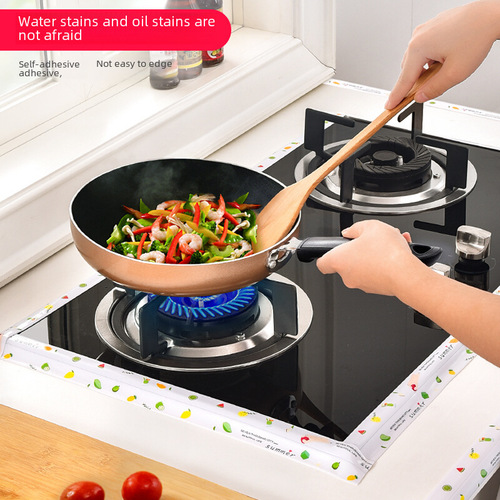 Kitchen mildew-proof grout stickers, sink edge, gas stove, bathroom wall corner gap waterproof stickers, bathroom water stop strips