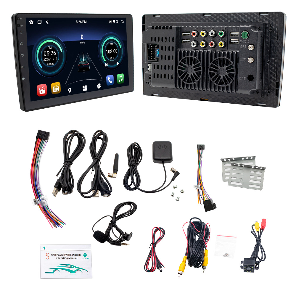 Nuevo 9/10 pulgadas HD coche Bluetooth MP5 jugar gran pantalla WiFi coche navegación todo-en-una radio FM