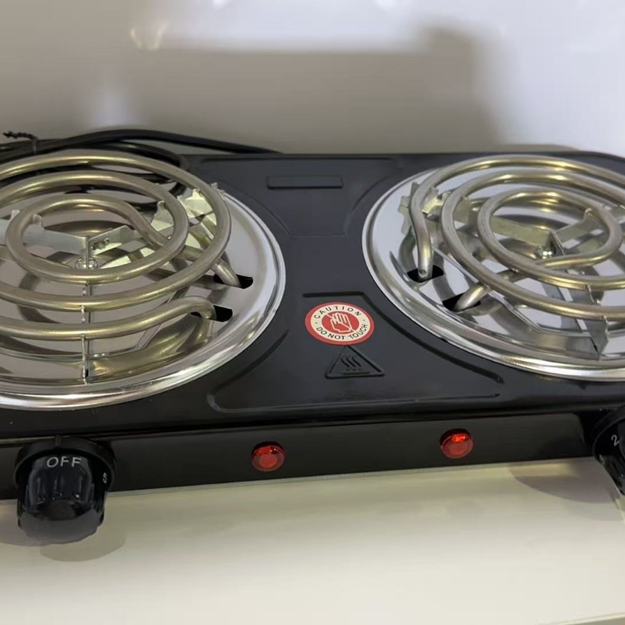 2000W Mosquito Incendiente Dual Horno Negro